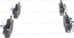 BOSCH 0 986 494 284 - Тормозные колодки, дисковые, комплект unicars.by