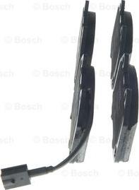 BOSCH 0 986 494 228 - Тормозные колодки, дисковые, комплект unicars.by