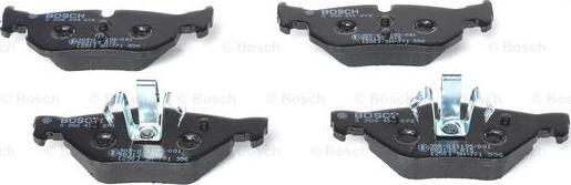 BOSCH 0 986 494 272 - Тормозные колодки, дисковые, комплект unicars.by