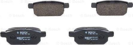 BOSCH 0 986 494 748 - Тормозные колодки, дисковые, комплект unicars.by