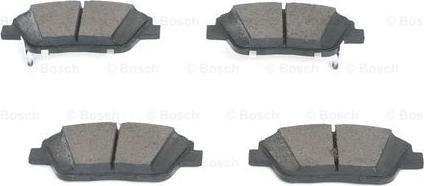 BOSCH 0 986 494 755 - Тормозные колодки, дисковые, комплект unicars.by