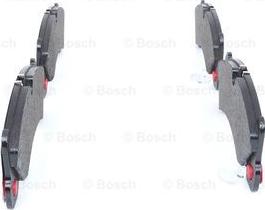 BOSCH 0 986 494 757 - Тормозные колодки, дисковые, комплект unicars.by