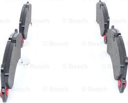 BOSCH 0 986 494 757 - Тормозные колодки, дисковые, комплект unicars.by