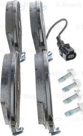 BOSCH 0 986 494 704 - Тормозные колодки, дисковые, комплект unicars.by