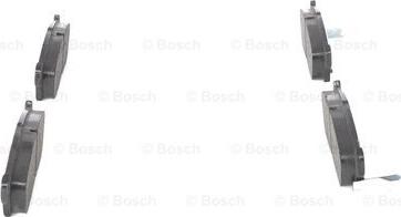 BOSCH 0 986 494 700 - Тормозные колодки, дисковые, комплект unicars.by