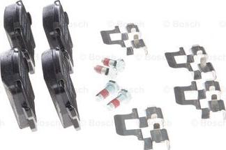 BOSCH 0 986 494 731 - Тормозные колодки, дисковые, комплект unicars.by