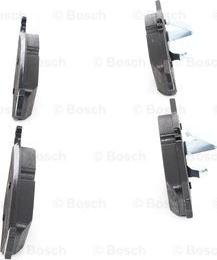 BOSCH 0 986 494 729 - Тормозные колодки, дисковые, комплект unicars.by