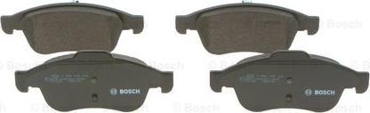 BOSCH 0 986 495 416 - Тормозные колодки, дисковые, комплект unicars.by