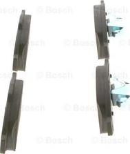 BOSCH 0 986 495 416 - Тормозные колодки, дисковые, комплект unicars.by