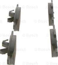 BOSCH 0 986 495 215 - Тормозные колодки, дисковые, комплект unicars.by