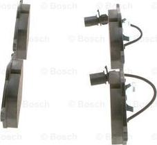 BOSCH 0 986 495 232 - Тормозные колодки, дисковые, комплект unicars.by