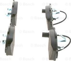 BOSCH 0 986 495 272 - Тормозные колодки, дисковые, комплект unicars.by