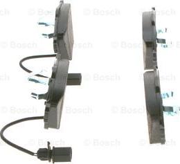 BOSCH 0 986 495 272 - Тормозные колодки, дисковые, комплект unicars.by