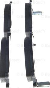 BOSCH 0 986 493 480 - Тормозные колодки, дисковые, комплект unicars.by