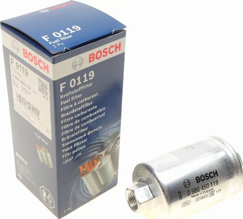 BOSCH 0 986 450 119 - Топливный фильтр unicars.by