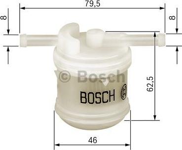 BOSCH 0 986 450 117 - Топливный фильтр unicars.by