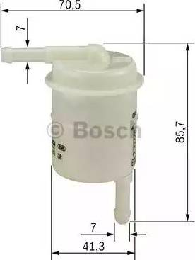 BOSCH 0 986 450 138 - Топливный фильтр unicars.by