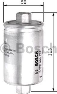 BOSCH 0 986 450 124 - Топливный фильтр unicars.by