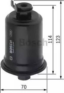 BOSCH 0 986 450 123 - Топливный фильтр unicars.by