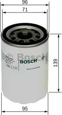 BOSCH 0 986 452 046 - Масляный фильтр unicars.by