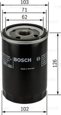 BOSCH 0 986 452 042 - Масляный фильтр unicars.by