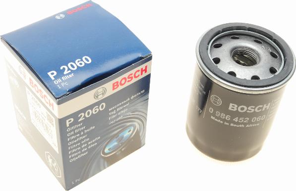 BOSCH 0 986 452 060 - Масляный фильтр unicars.by