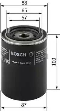 BOSCH 0 986 452 006 - Масляный фильтр unicars.by