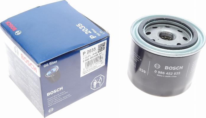 BOSCH 0 986 452 035 - Масляный фильтр unicars.by