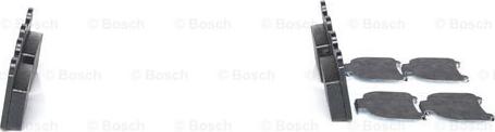 BOSCH 0 986 466 871 - Тормозные колодки, дисковые, комплект unicars.by