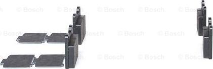 BOSCH 0 986 466 302 - Тормозные колодки, дисковые, комплект unicars.by