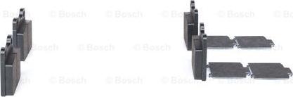 BOSCH 0 986 466 302 - Тормозные колодки, дисковые, комплект unicars.by