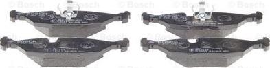 BOSCH 0 986 466 751 - Тормозные колодки, дисковые, комплект unicars.by