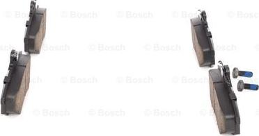 BOSCH 0 986 466 700 - Тормозные колодки, дисковые, комплект unicars.by