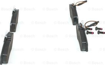 BOSCH 0 986 460 998 - Тормозные колодки, дисковые, комплект unicars.by