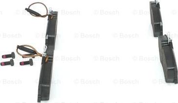 BOSCH 0 986 460 998 - Тормозные колодки, дисковые, комплект unicars.by