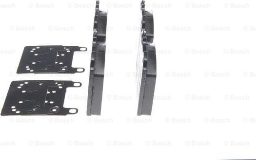 BOSCH 0 986 460 966 - Тормозные колодки, дисковые, комплект unicars.by