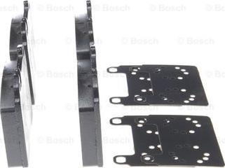 BOSCH 0 986 460 966 - Тормозные колодки, дисковые, комплект unicars.by