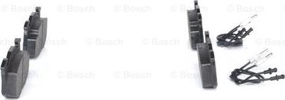 BOSCH 0 986 460 983 - Тормозные колодки, дисковые, комплект unicars.by