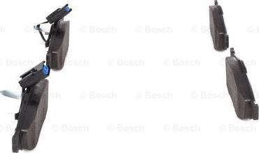 BOSCH 0 986 460 971 - Тормозные колодки, дисковые, комплект unicars.by