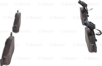 BOSCH 0 986 460 971 - Тормозные колодки, дисковые, комплект unicars.by