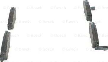 BOSCH 0 986 460 972 - Тормозные колодки, дисковые, комплект unicars.by