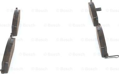 BOSCH 0 986 460 020 - Тормозные колодки, дисковые, комплект unicars.by