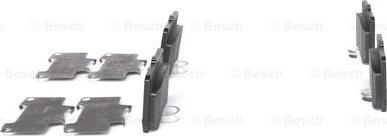 BOSCH 0 986 461 141 - Тормозные колодки, дисковые, комплект unicars.by