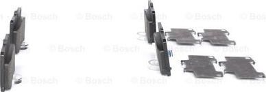 BOSCH 0 986 461 141 - Тормозные колодки, дисковые, комплект unicars.by