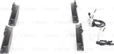 BOSCH 0 986 461 757 - Тормозные колодки, дисковые, комплект unicars.by