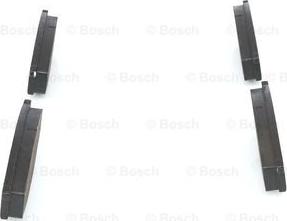 BOSCH 0 986 468 630 - Тормозные колодки, дисковые, комплект unicars.by