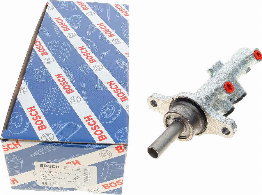 BOSCH 0 986 481 050 - Главный тормозной цилиндр unicars.by