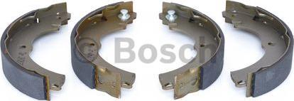 BOSCH 0 986 487 908 - Комплект тормозных колодок, барабанные unicars.by