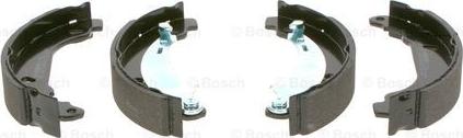 BOSCH 0 986 487 568 - Комплект тормозных колодок, барабанные unicars.by