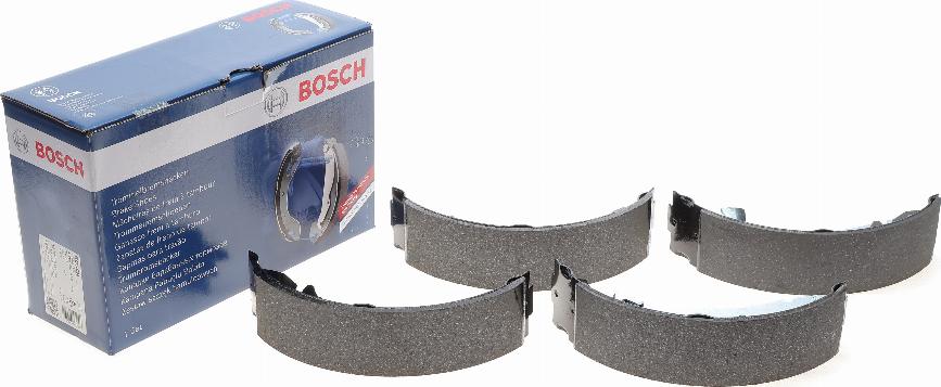 BOSCH 0 986 487 522 - Комплект тормозных колодок, барабанные unicars.by